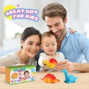 Educational Math Toys Acacing Counting Dinosaur Toys - Montessori Sensory Learning Toys For Toddlers 2-5 Years Old Toddler Educational Toys